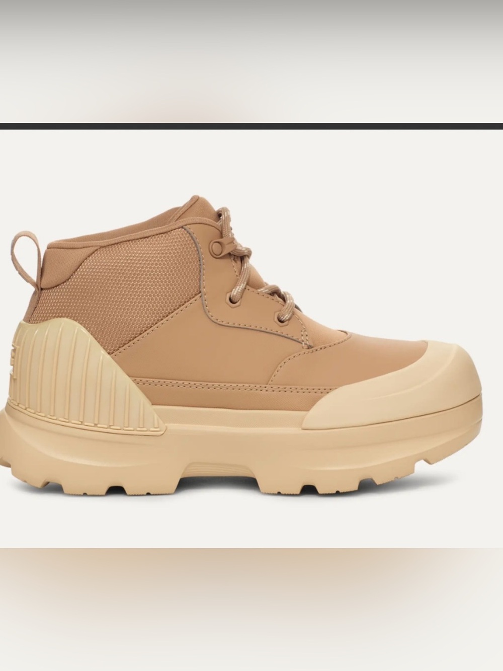 UGG Droplet Waterproof Rain Boot Brown